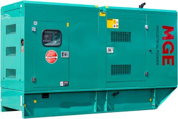 Дизельный генератор MGE P350CS в кожухе с АВР