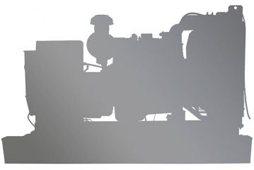 Дизельный генератор GSW 780 V в контейнере