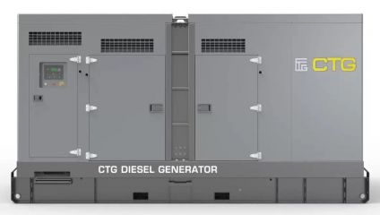Дизельный генератор CTG 165D в кожухе