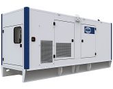 Дизельный генератор P550-3 в кожухе с АВР